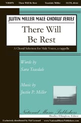 There Will Be Rest SATB choral sheet music cover